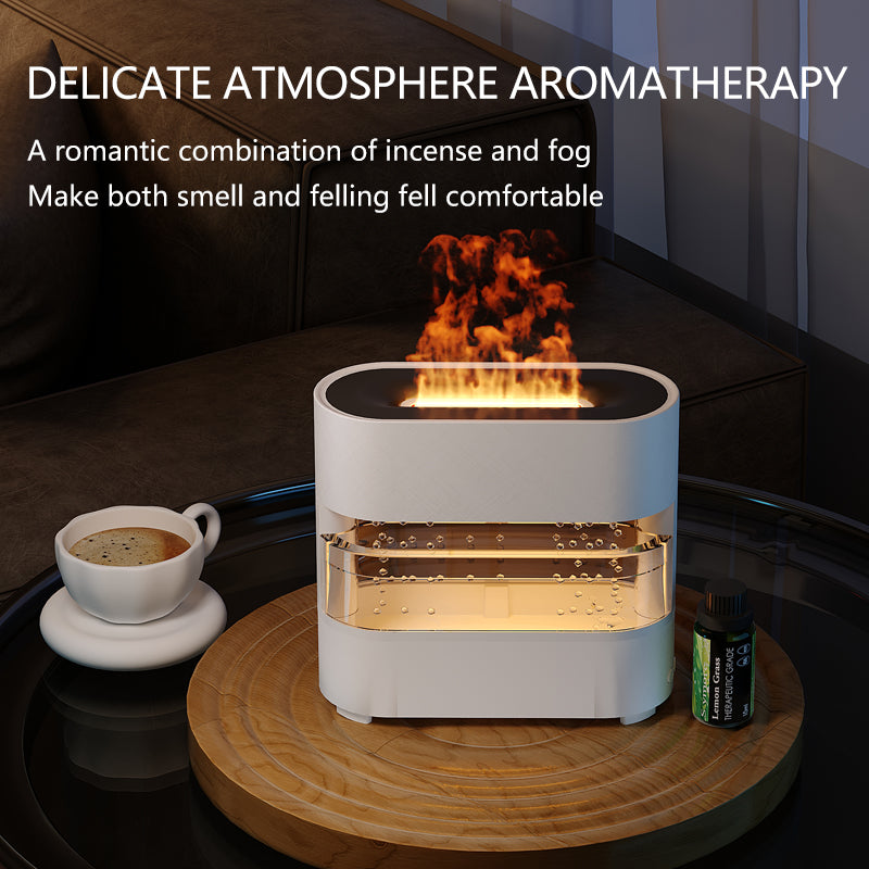Rain Fire Humidifier Aroma Diffuser